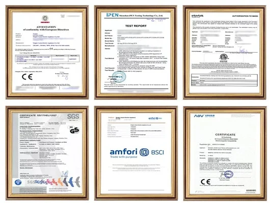Air Fryer Certifications